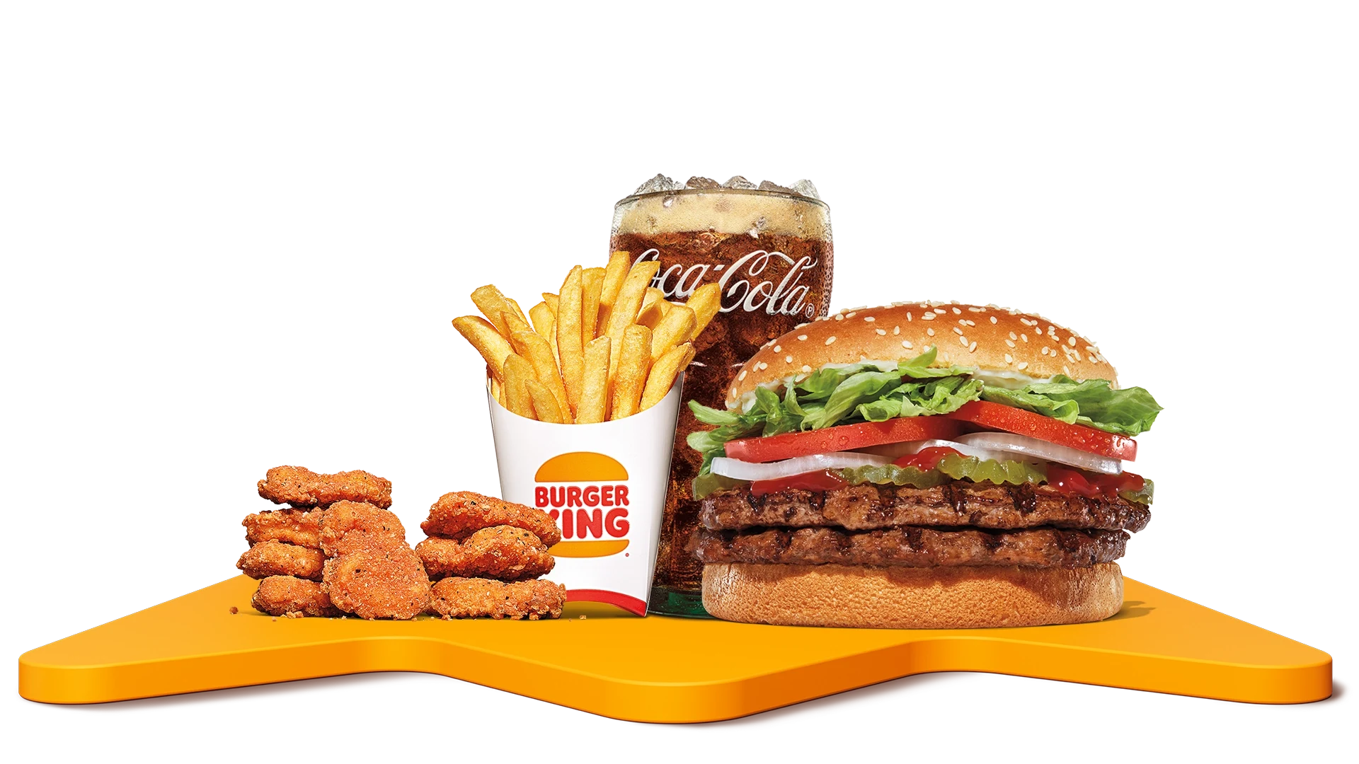 Burger King brand campaign artwork