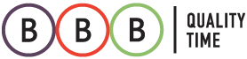 BBB brand identity from the live site
